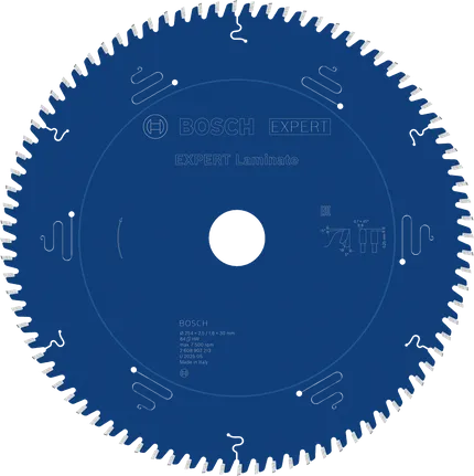 Bosch EXPERT laminaatlõike ringsae tera 254 mm.